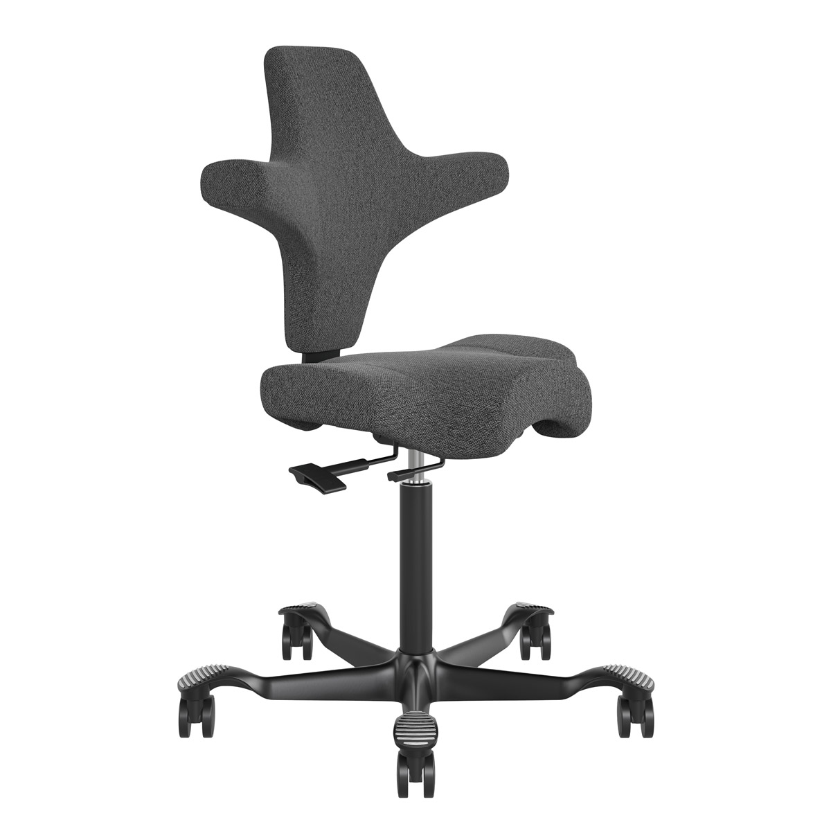 Lykke Ergonominen Työtuoli Comfort, Tummanharmaa