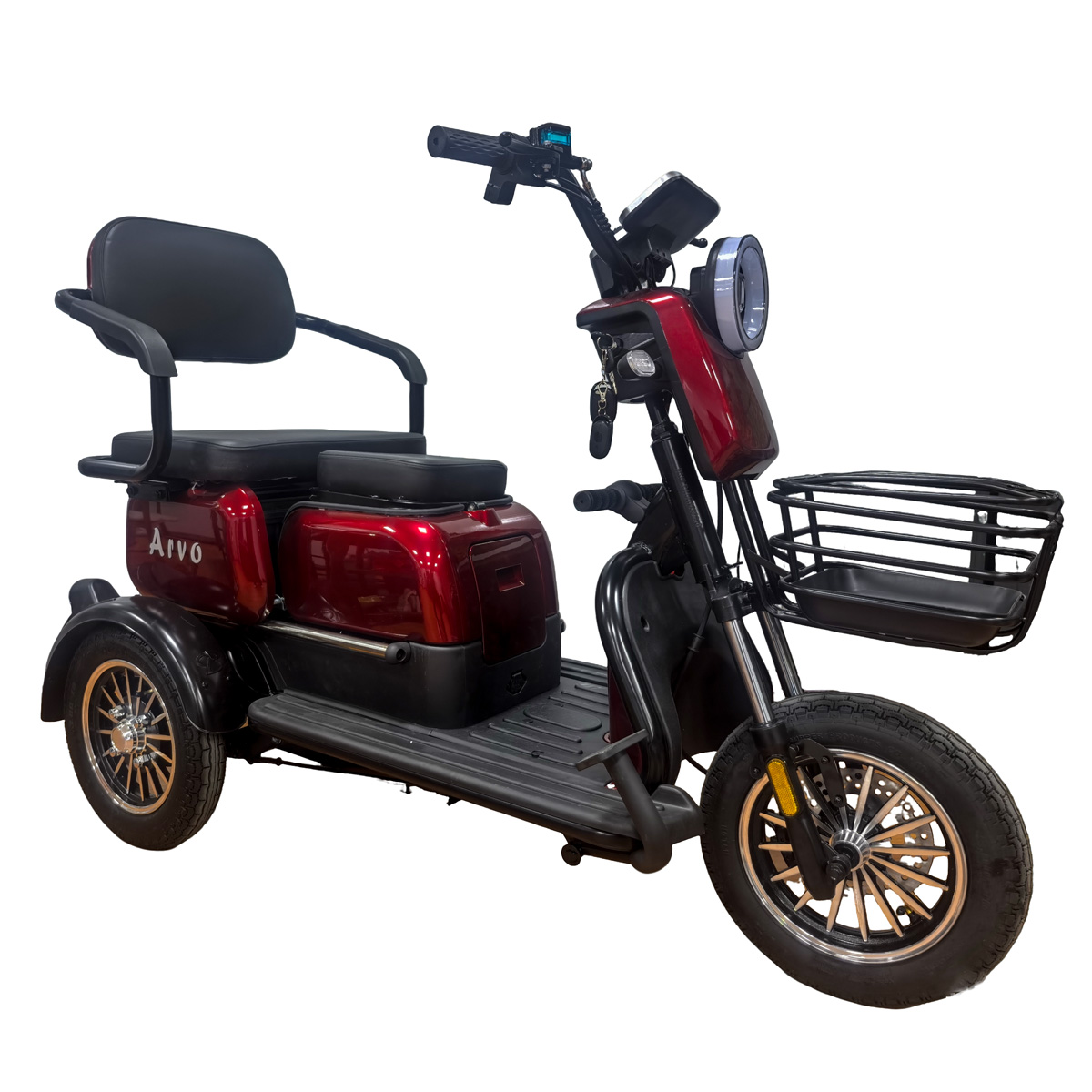 Arvo Senioriskootteri P250 Punainen