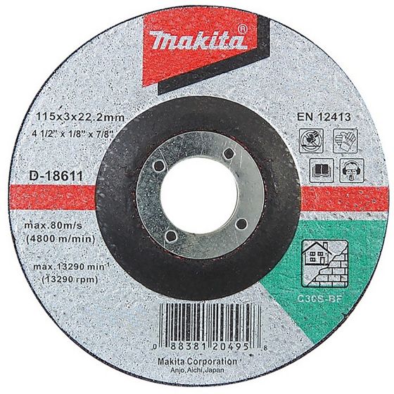 Makita -Hiomalaikka Betonille 115 x 3,0 mm