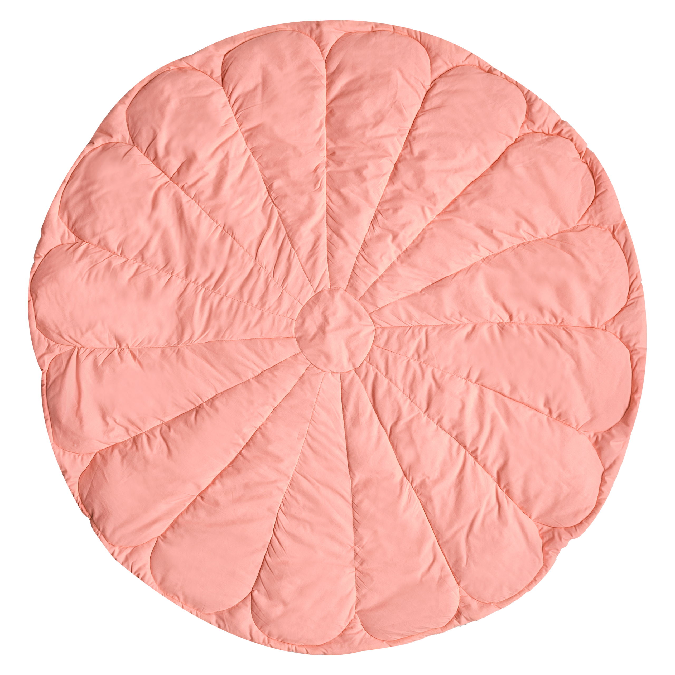 Leikkimatto ELIZJUM 110 x 110 cm Puuvilla Vaaleanpunainen