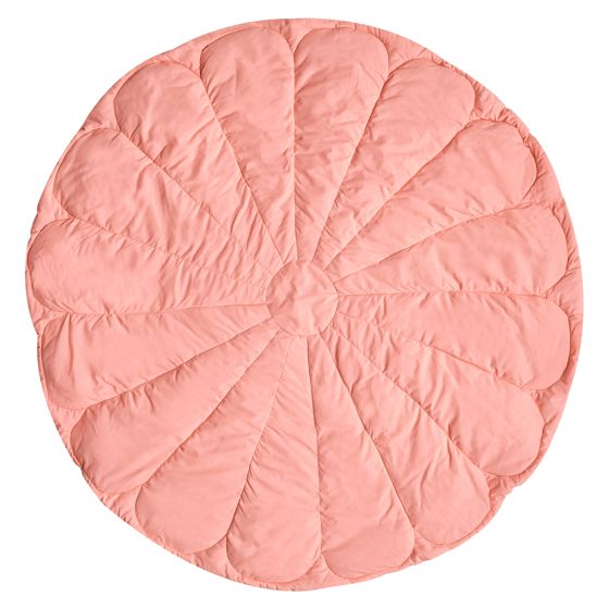 Leikkimatto ELIZJUM 110 x 110 cm Puuvilla Vaaleanpunainen