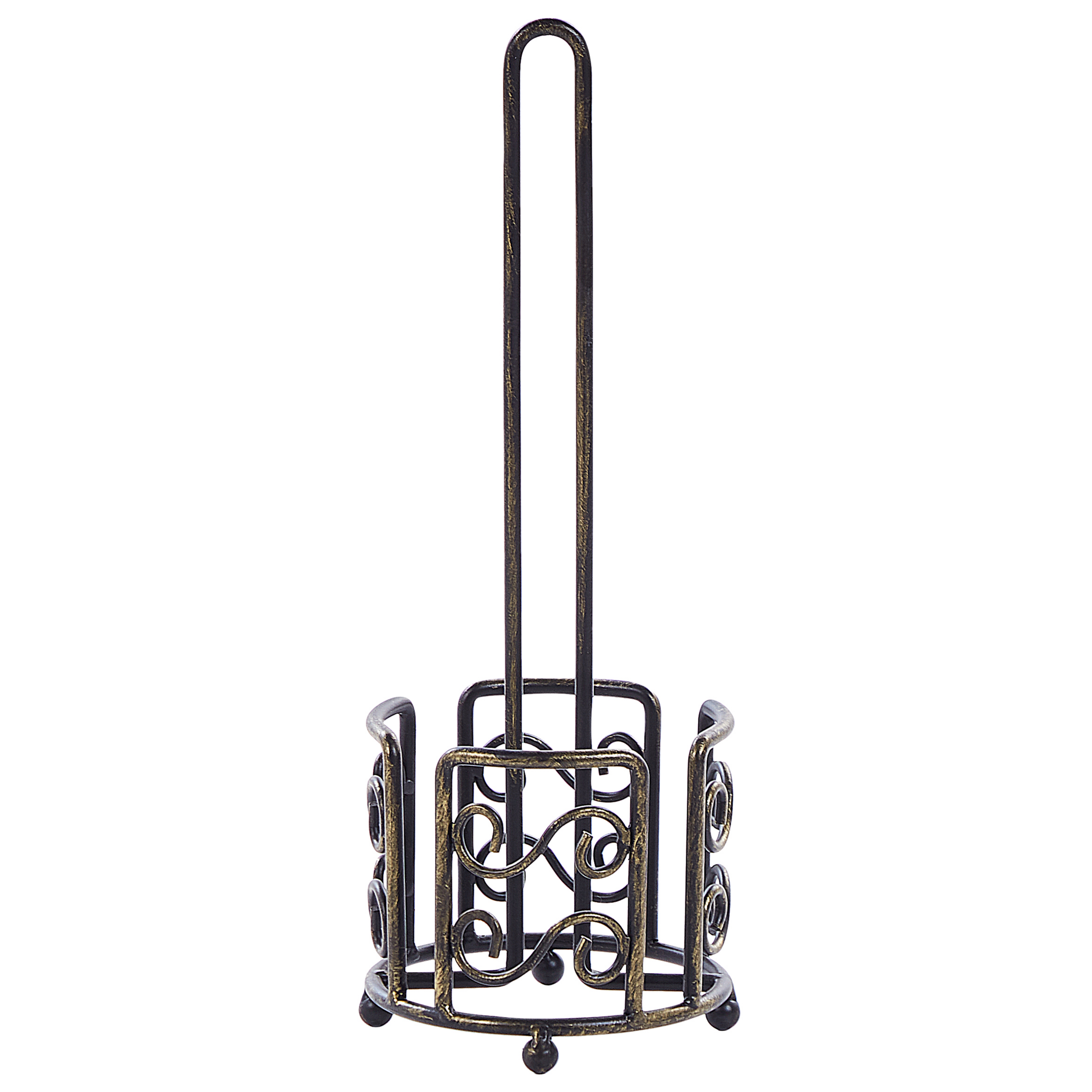 WC-paperiteline MANDI metalli Musta