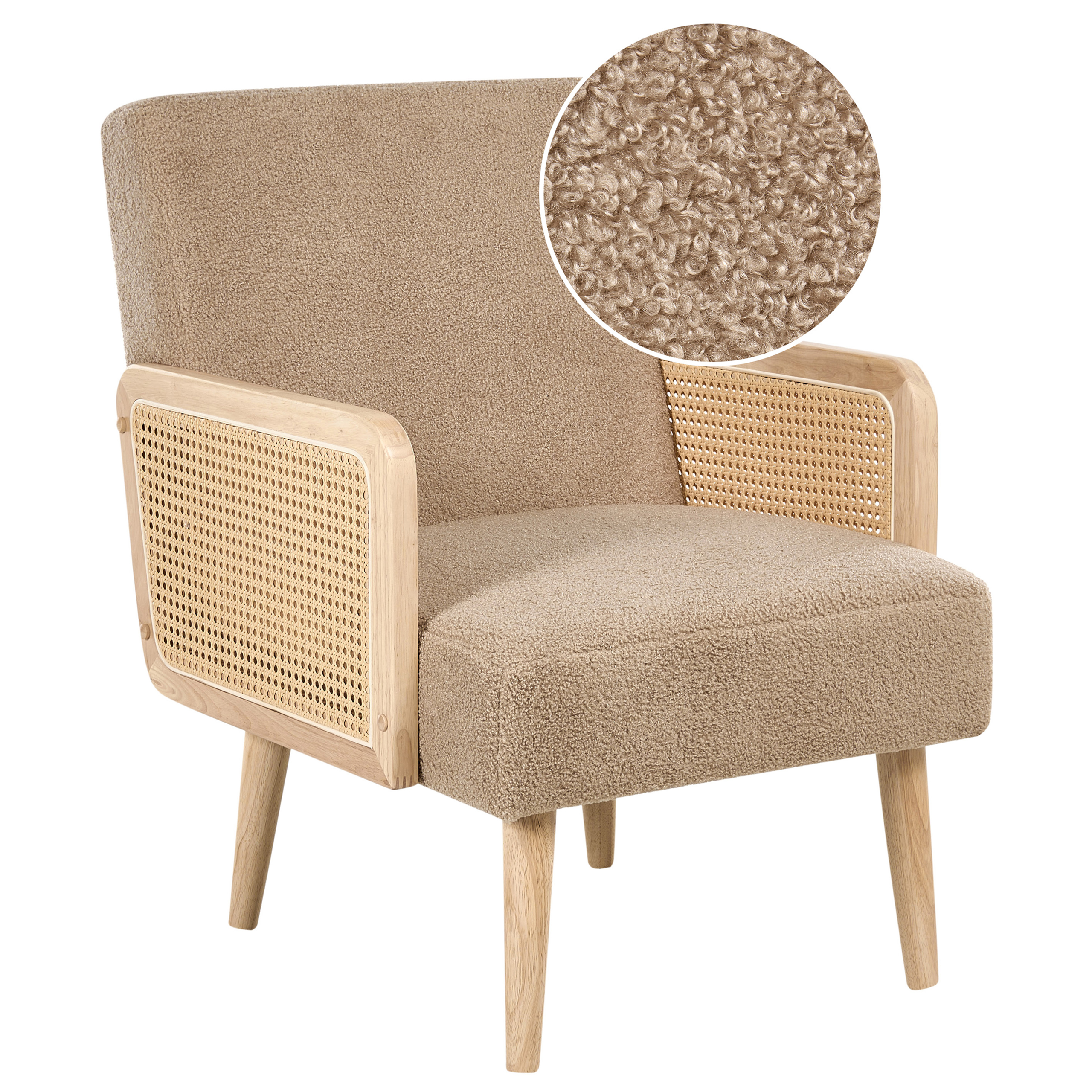 Nojatuoli HOJBY Buklee Beige