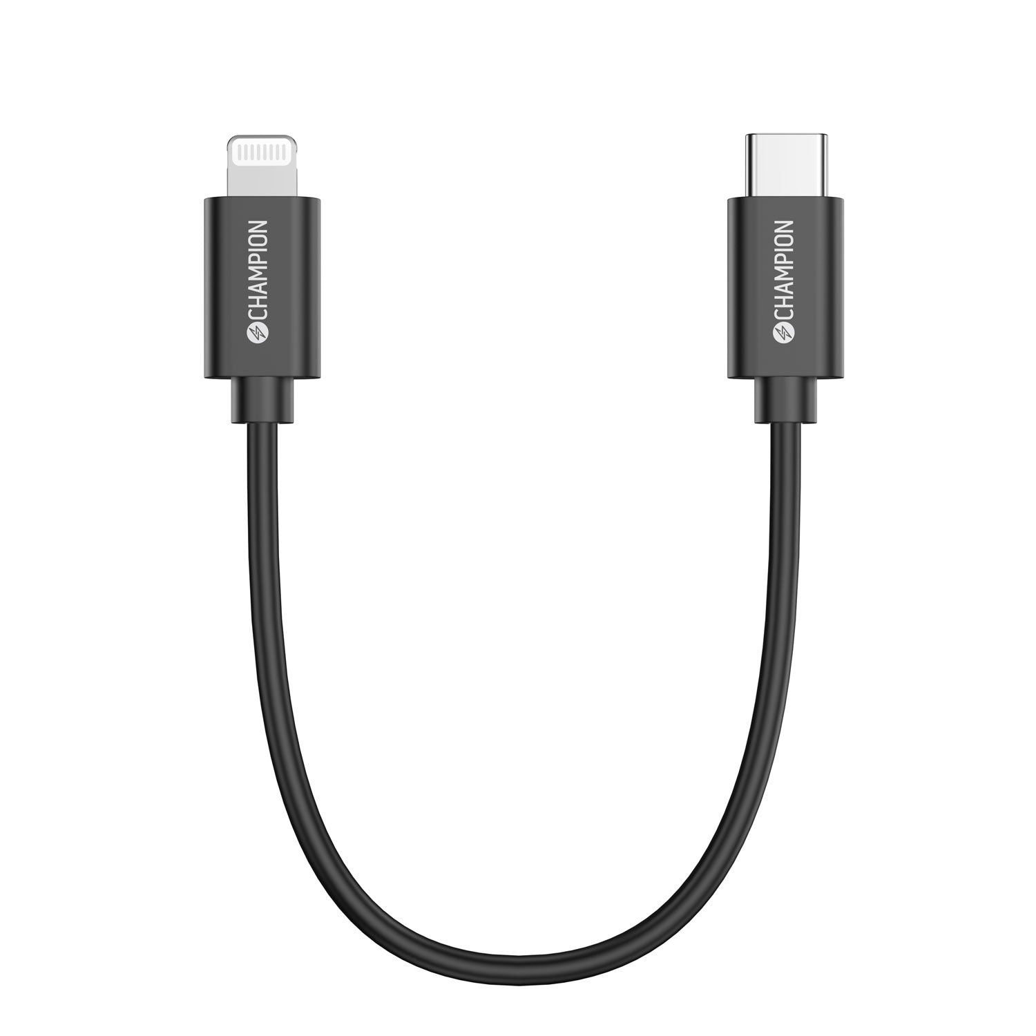 USB-C-Lightning-kaapeli 30 cm musta