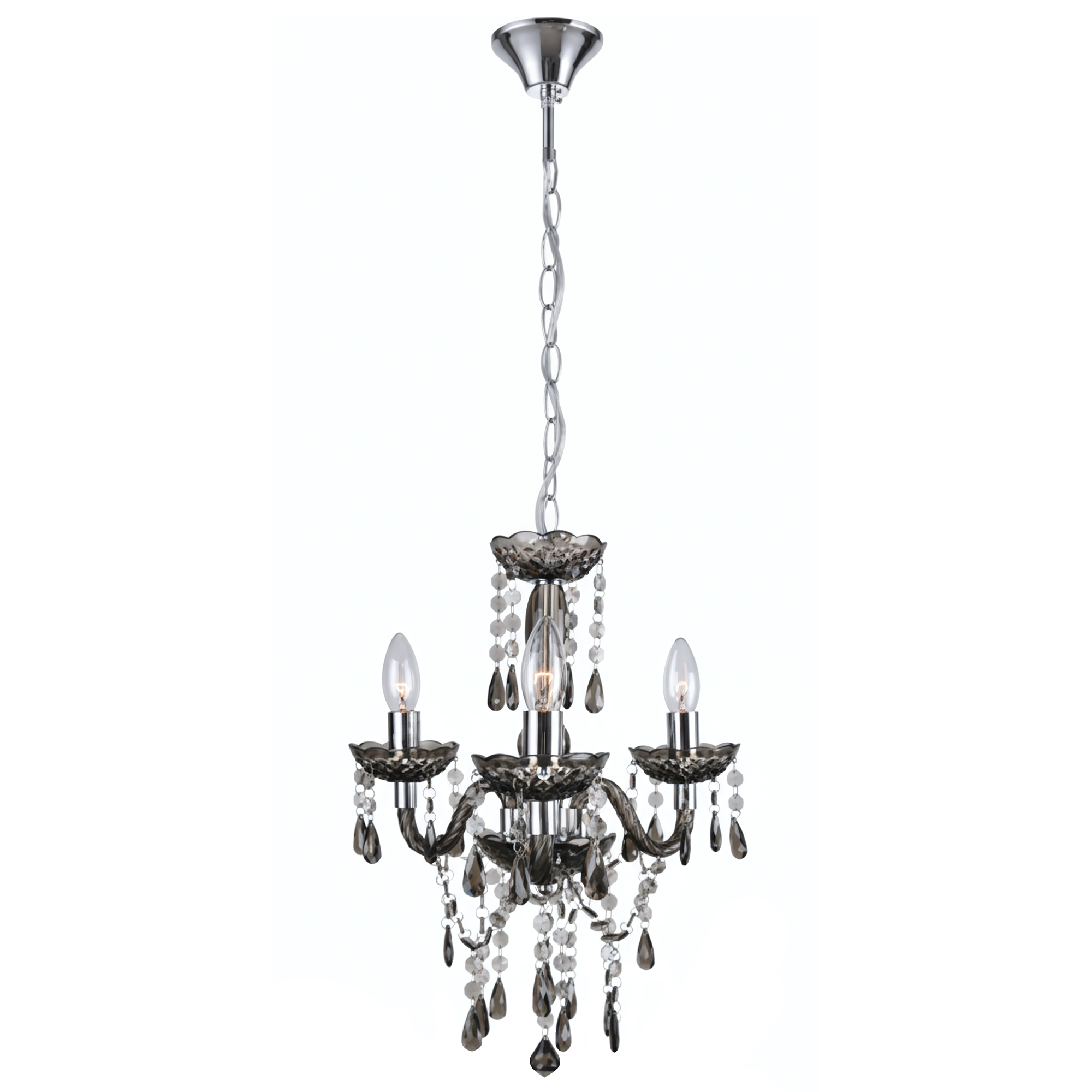 TOOLIGHT riippuvalaisin EBT007-3CP harmaa, 123X70X31CM