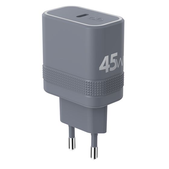 USB C -laturi 45W PD Cube UltraGaN Universaali Älykäs lataus Nopea lataus