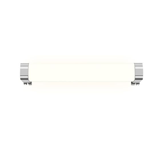 NETTLIFE LED - peiliseinävalaisin 10 W:n pistorasialla, 2 kpl:n setti, neutraali valkoinen 4000K, kromi
