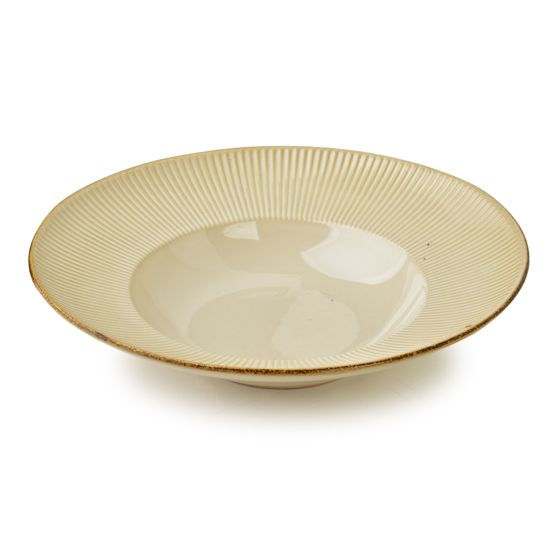 Pastalautanen keramiikka BASIC NATURE 30 cm luonnonsävy 1 kpl