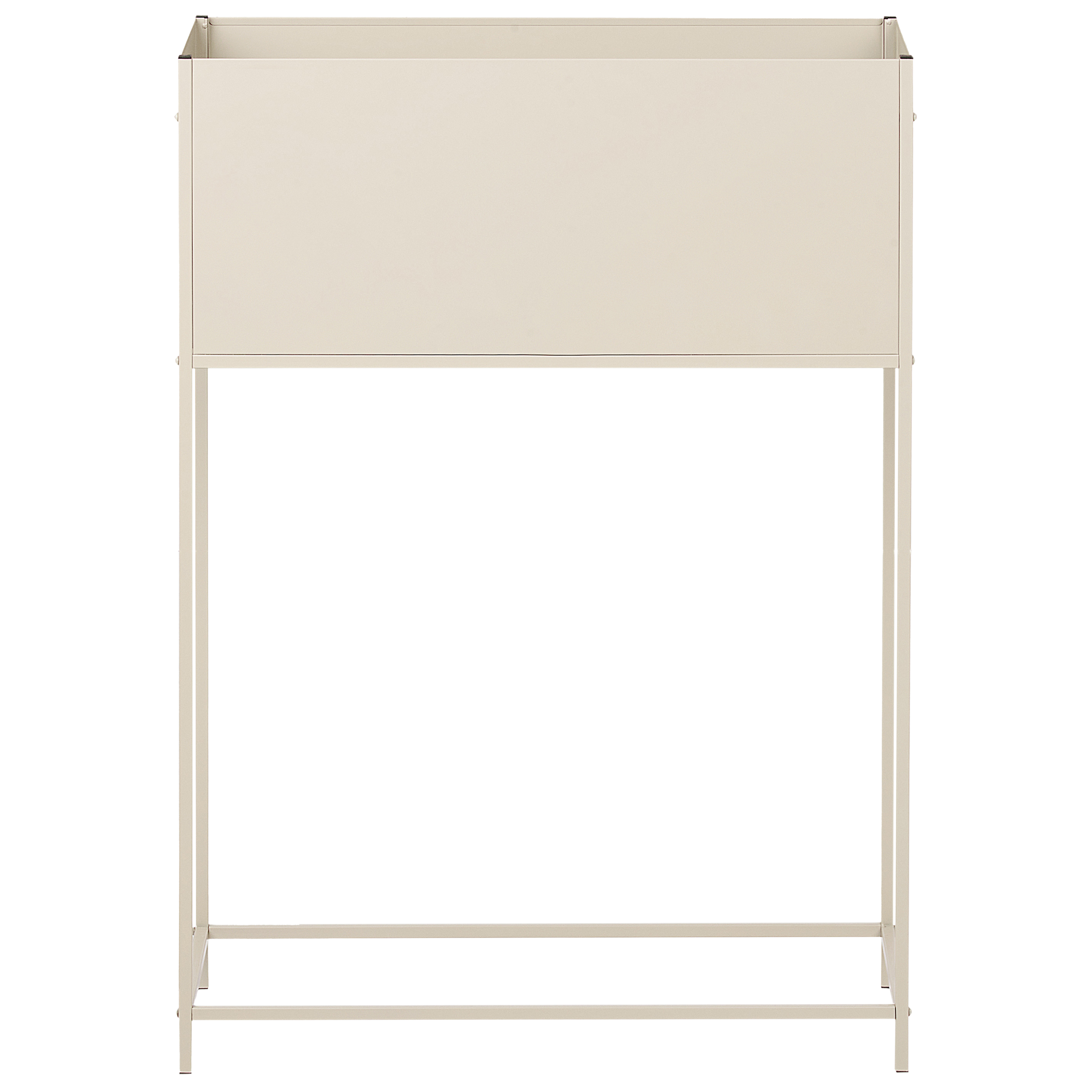 Korotettu kukkaruukku TAPIEN metalli 70 cm Beige