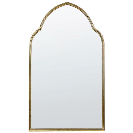 Seinäpeili ACONCHI 58 cm 100 cm Metalli Kulta