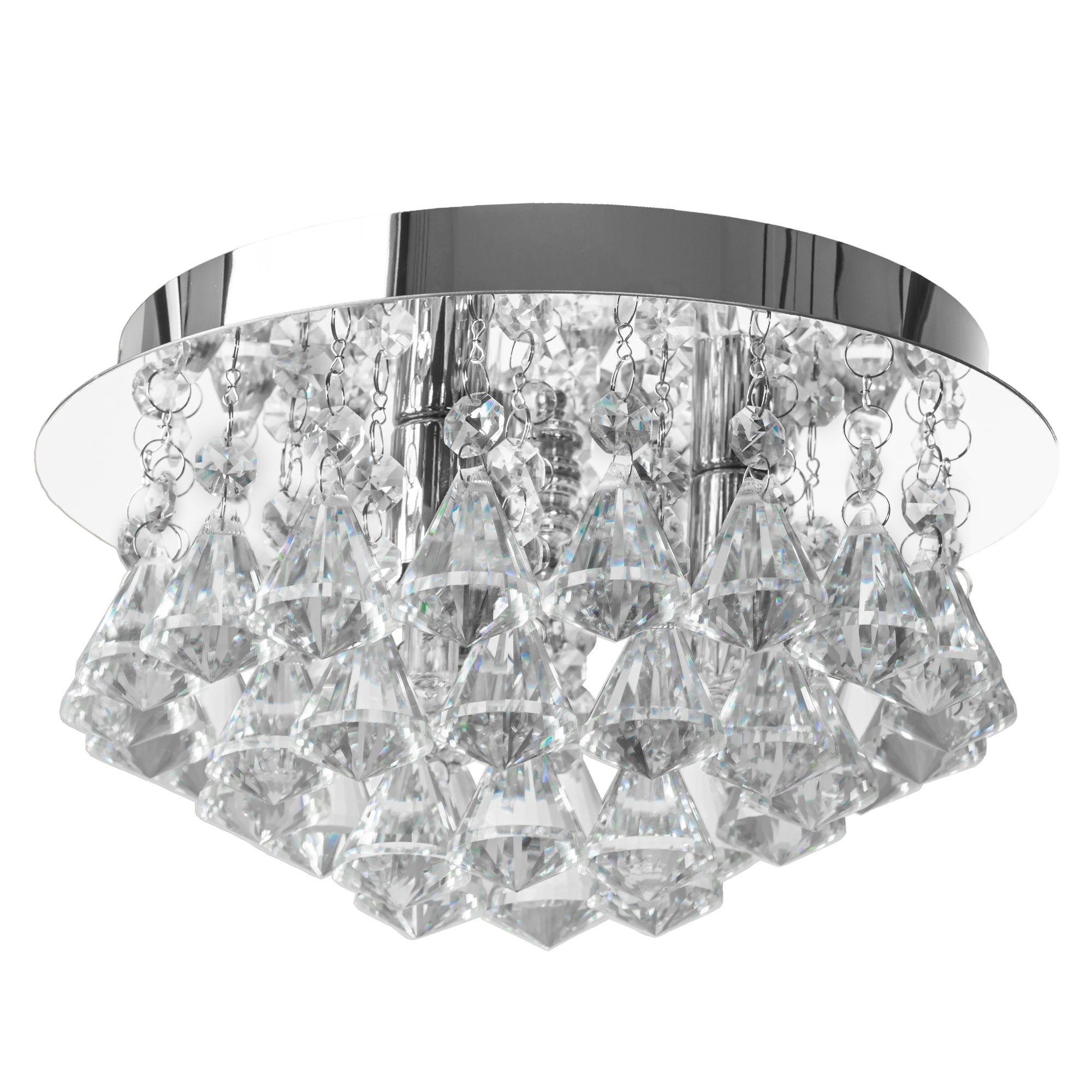 TOOLIGHT kattovalaisin APP1039-C Kromi, 25x25x14, 5cm