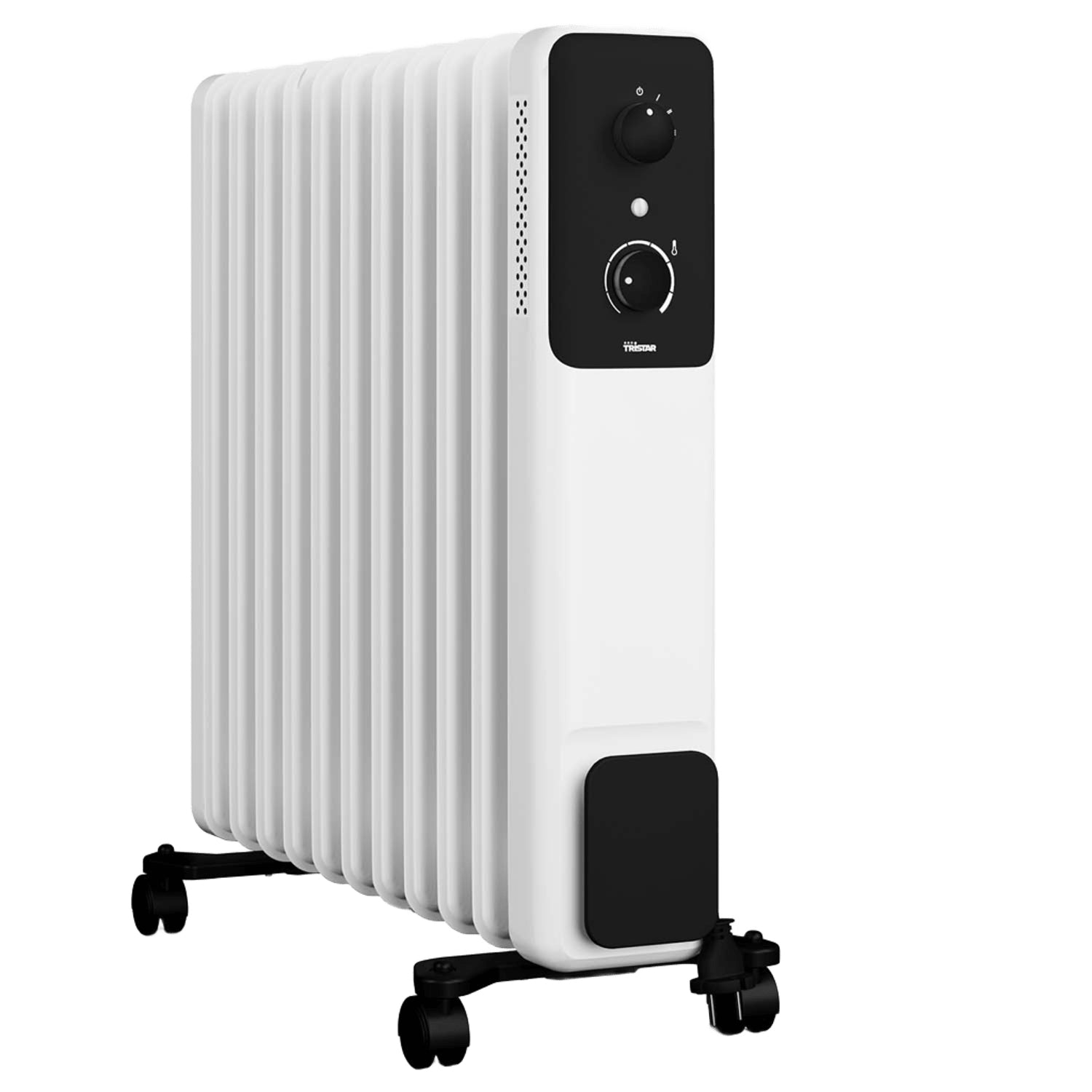 Öljytäytteinen patterilämmitin, 2500 W, säädettävä termostaatti