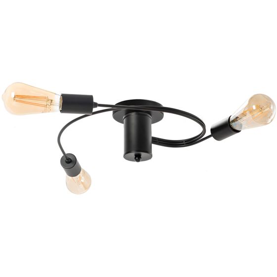 TOOLIGHT kattovalaisin APP742-3C musta, 46x46x15cm