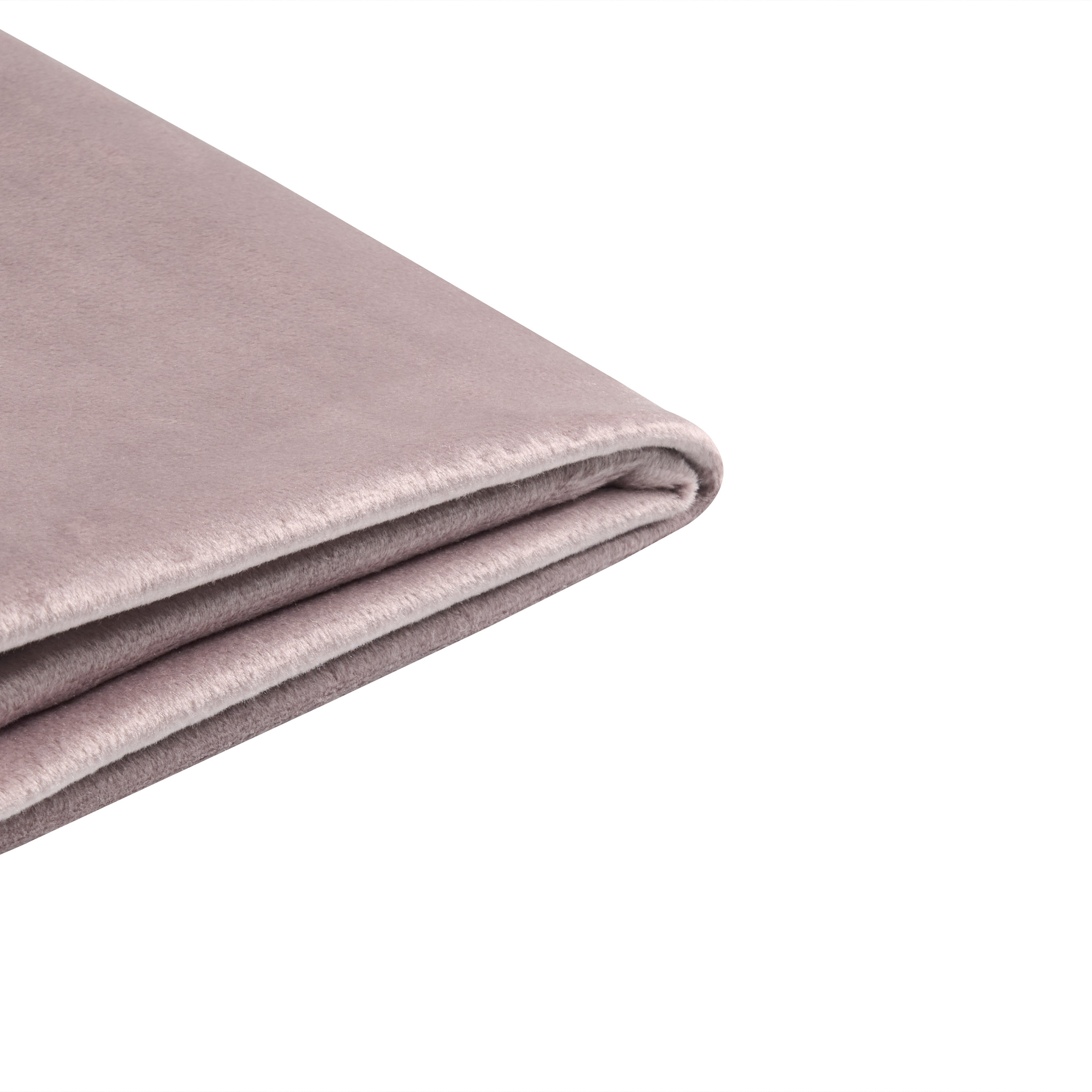 Sängynrungon päällinen Sametti FITOU 90 x 200 cm Vaaleanpunainen