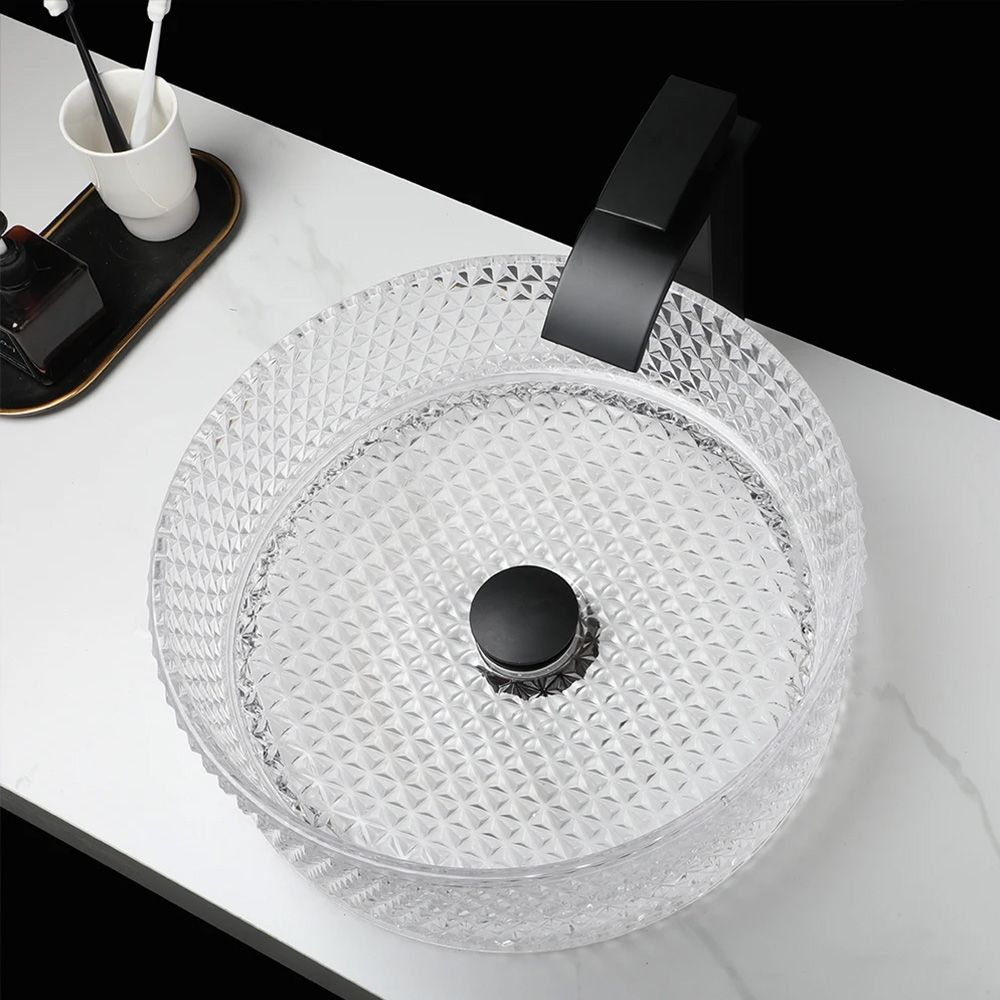 REA Malja-allas CRISTAL 35 läpinäkyvä, 35,5X33,5X11,5CM