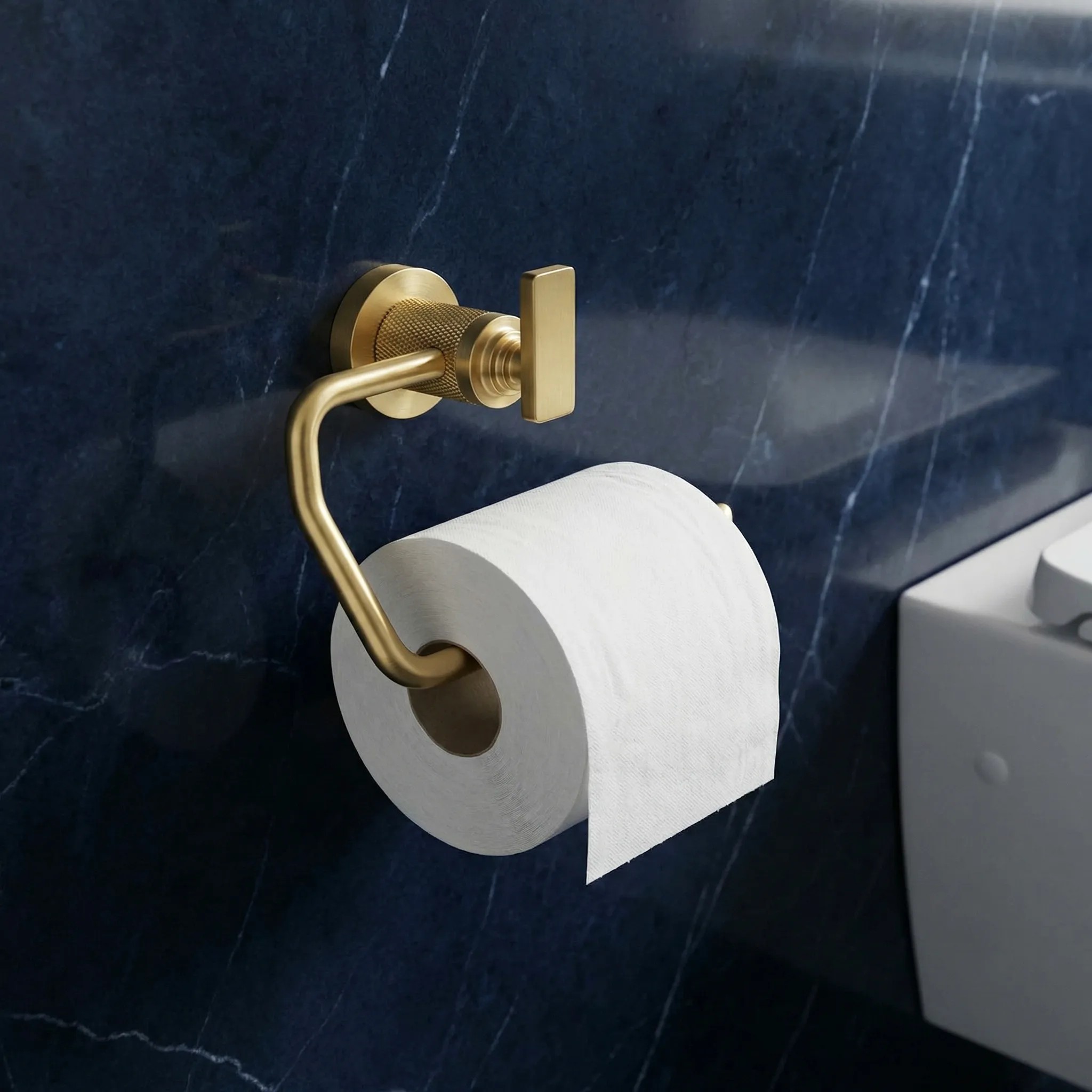 REA wc-paperiteline 81305 MODERN harjattu kulta, 7,5X14X9,5CM