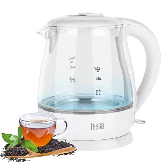 Teesa TSA1030 langaton vedenkeitin, valkoinen