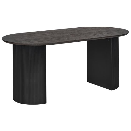 Ruokapöytä SAVORY Musta 180 cm 90 cm