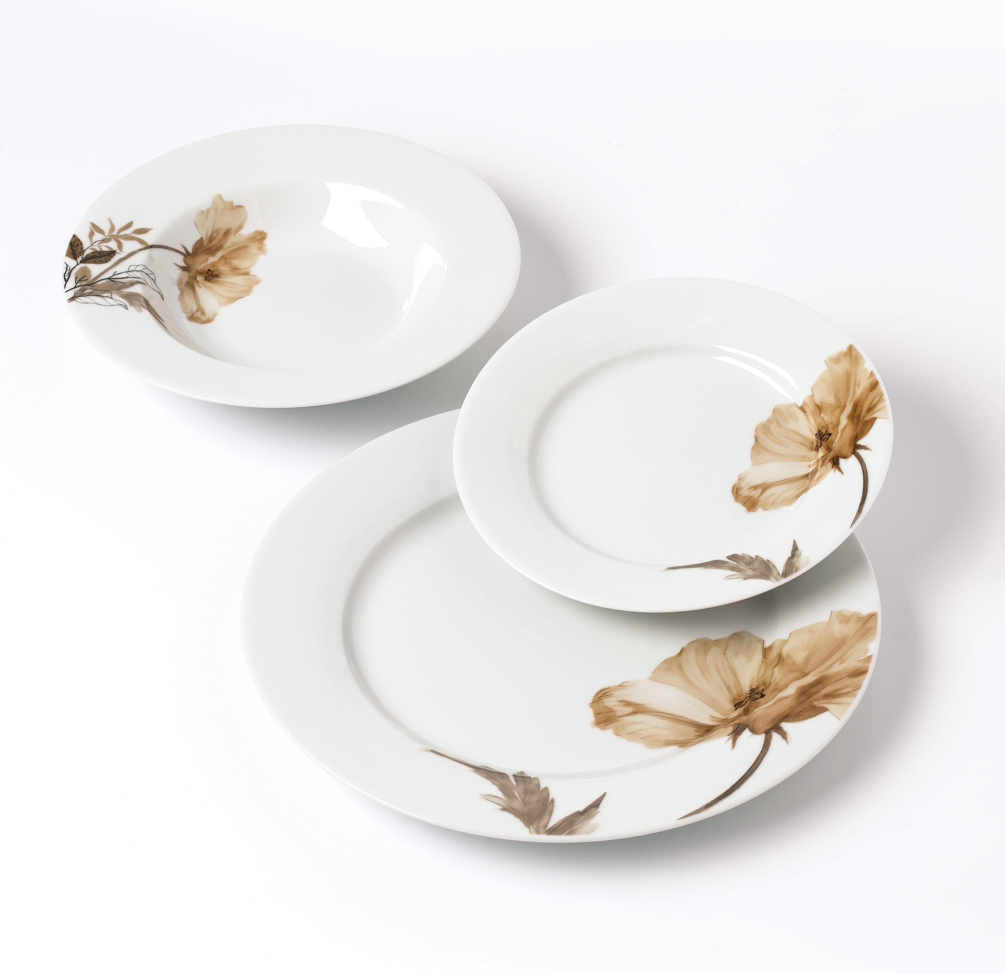 Astiasto posliini AFFEKDESIGN by MONDEX LEA BEIGE 27 cm beige 18 osaa