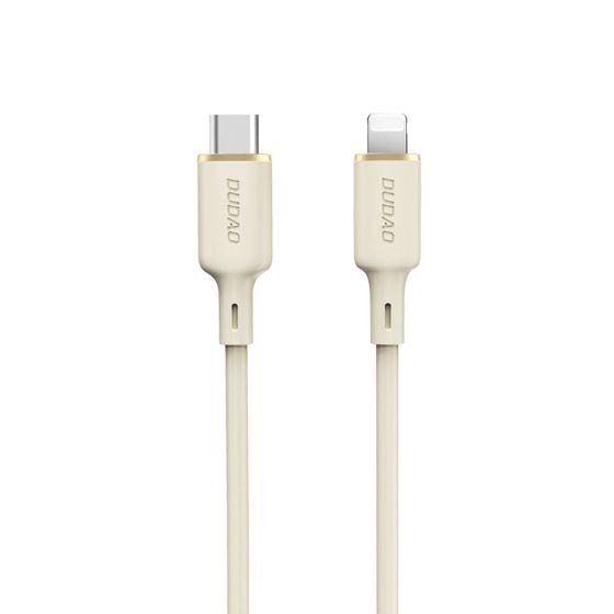 SR Vahvistettu Kaapeli iPhone USB-C:lle - Lightning 30W 1m Beige