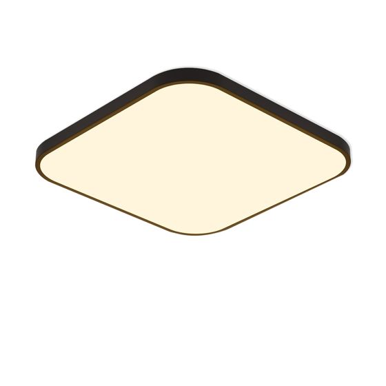 NETTLIFE LED - kattovalaisin, litteä, 27cm Keittiön, lamppu, musta, lämmin Valkoinen, 19W, neliönmuotoinen, makuuhuoneen Kylpyhuoneen, lamppu, IP44