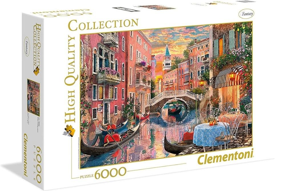 Clementoni Palapeli 6000 Korkealaatuinen Venice Evening Sunset