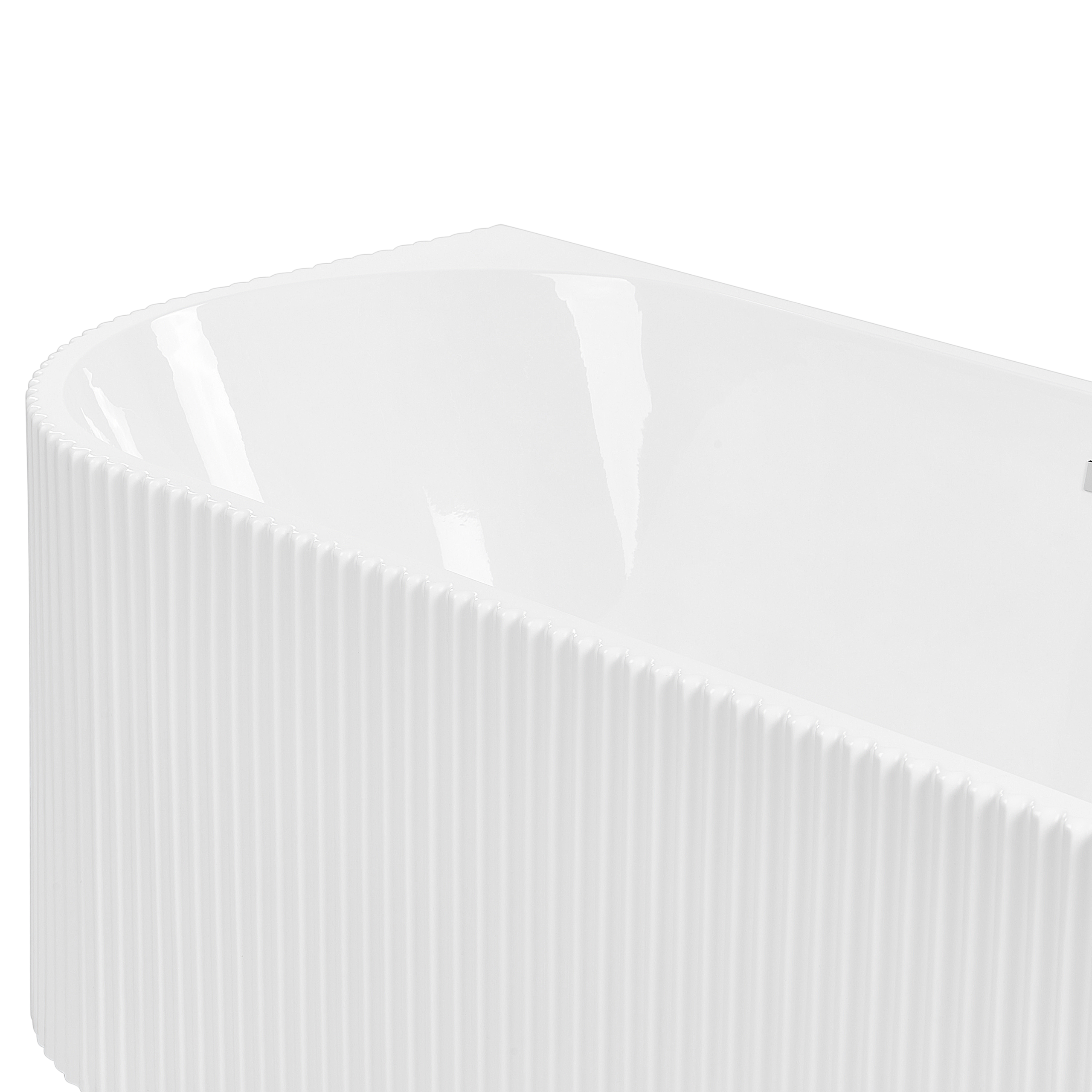 Kulmakylpyamme GOCTA Vasen 169 x 80 cm Valkoinen