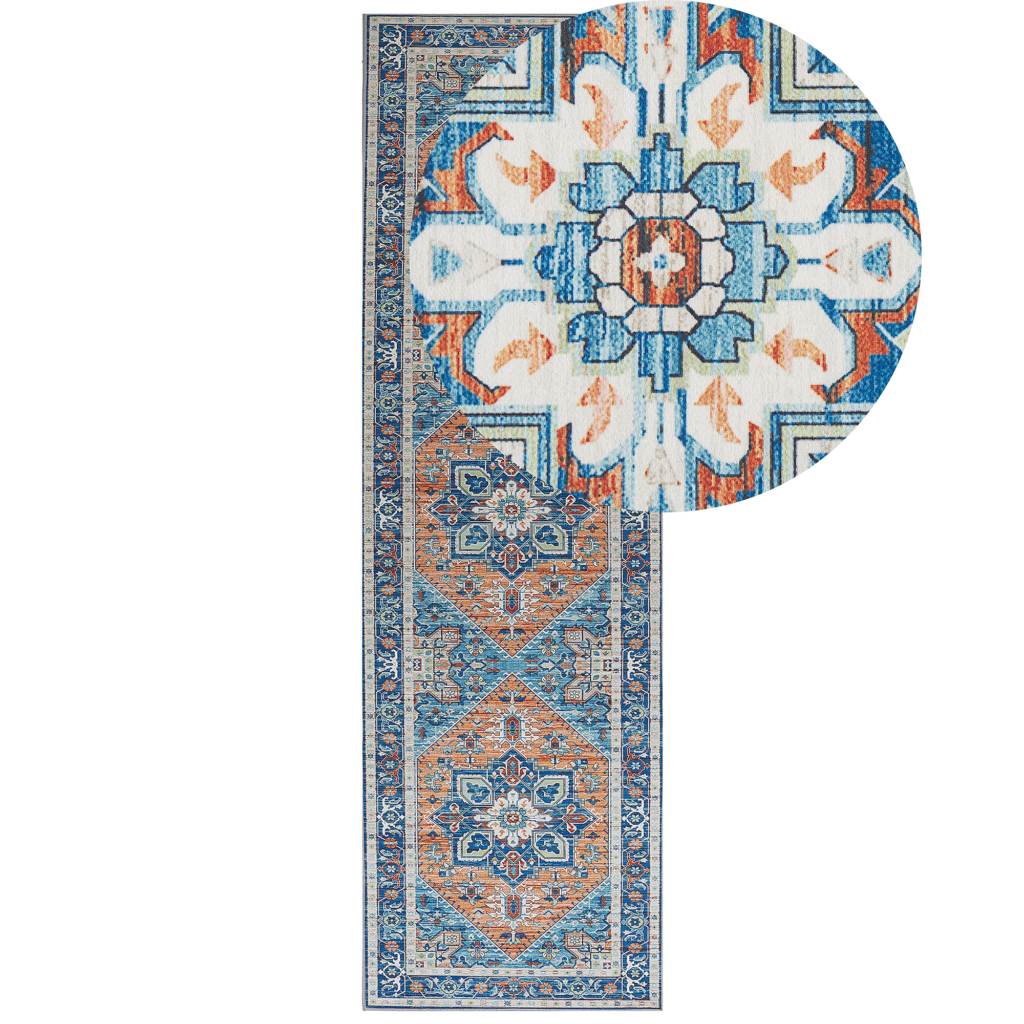 Matto RITAPURAM Monivärinen 60 x 200 cm