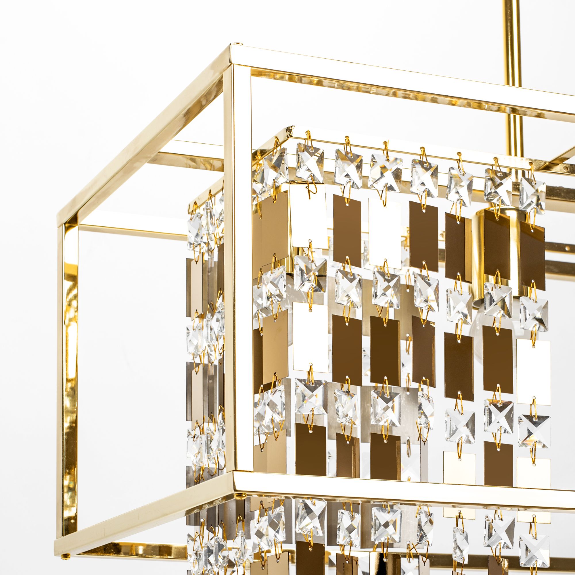 TOOLIGHT riippuva kattovalaisin APP1113-4CP kulta, 28x85x86,5cm