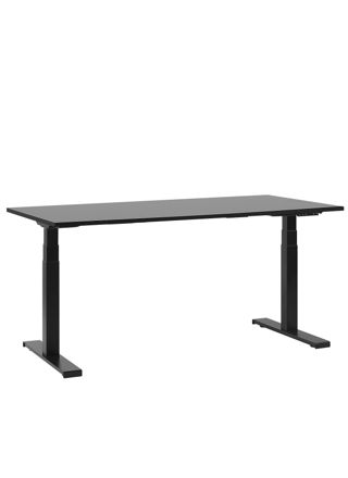 Sähkösäädettävä työpöytä DESTIN II Musta 160 cm 72 cm