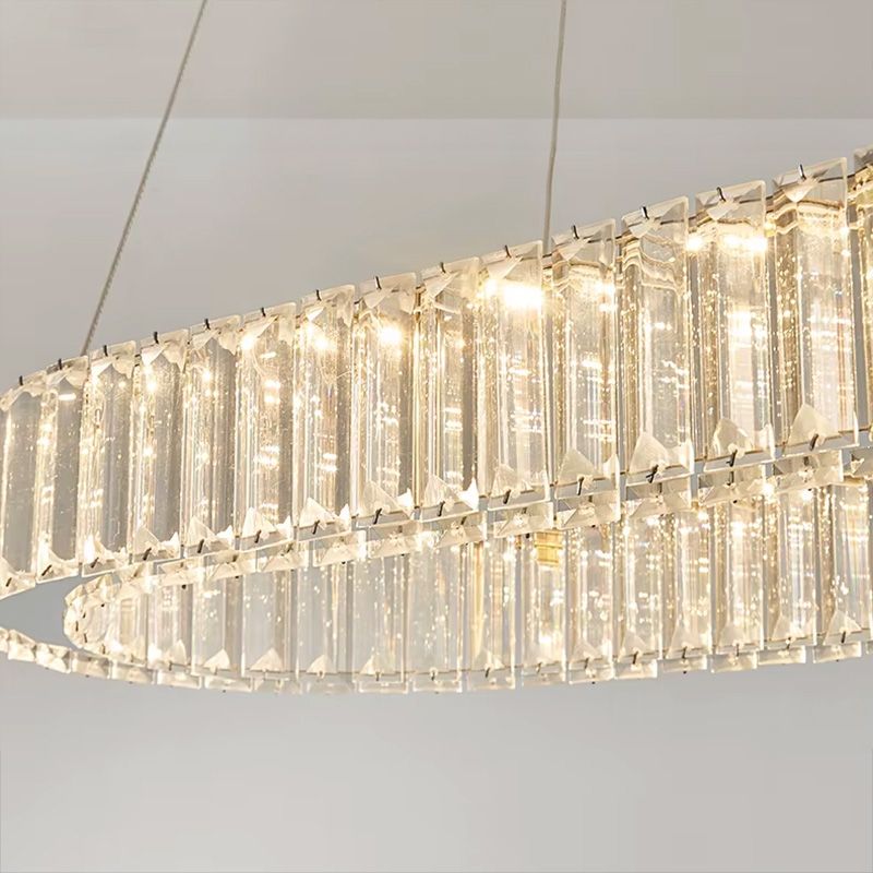 TOOLIGHT riippuva kattovalaisin LED APP1547-CP kromi, 80x29x75cm