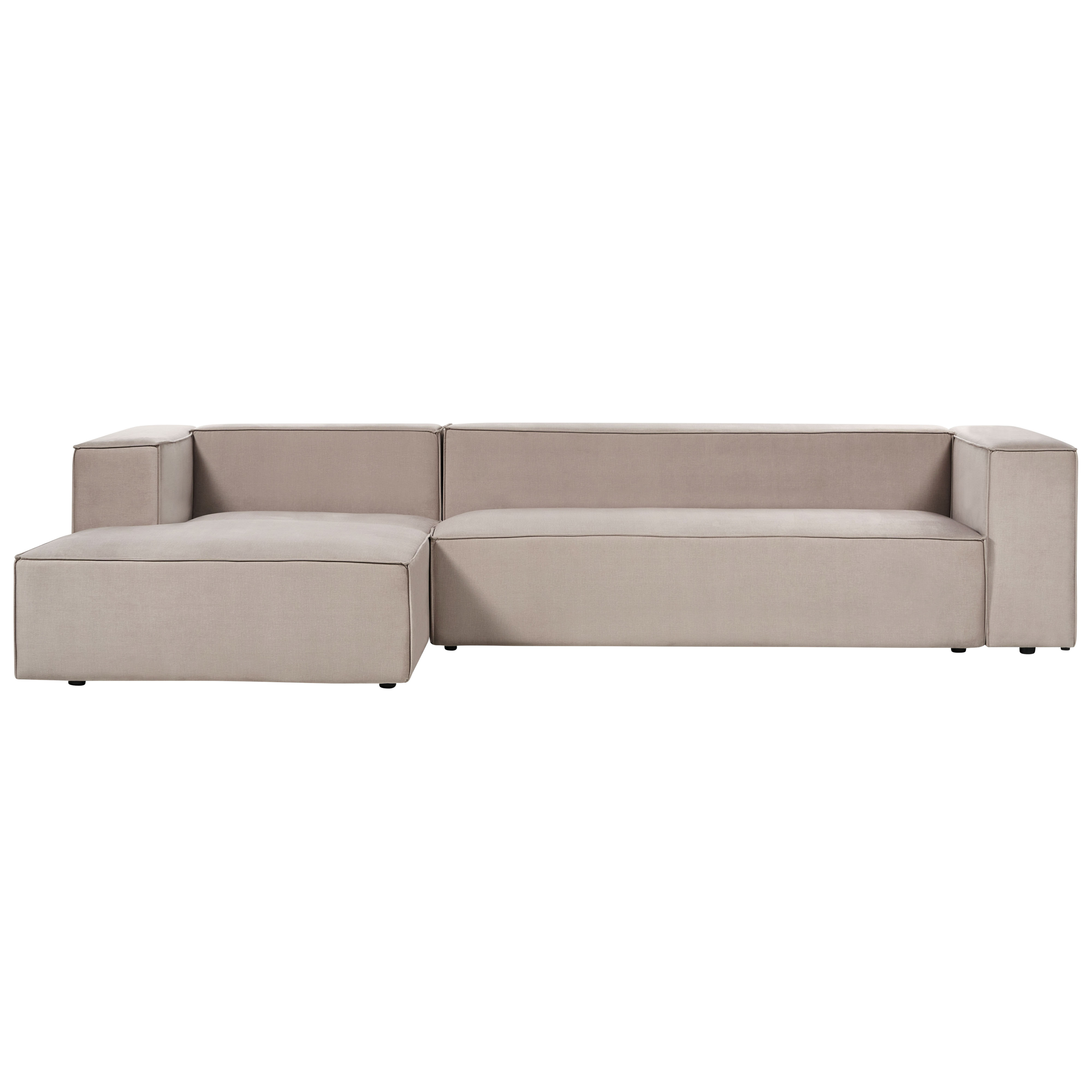 Kulmasohva VERNON Sametti Beige Oikea
