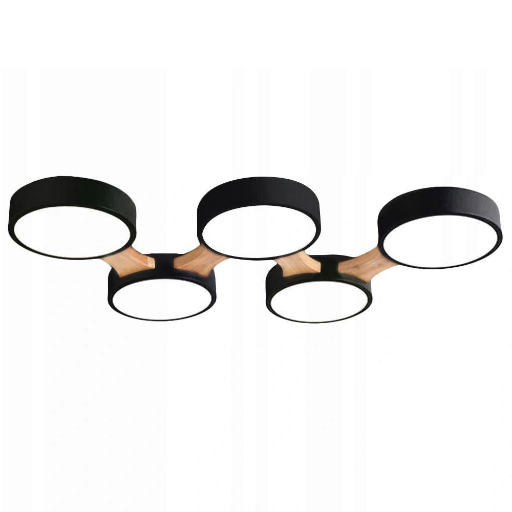 TOOLIGHT kattovalaisin APP526-5C FLAT musta, 95x35x3, 5cm
