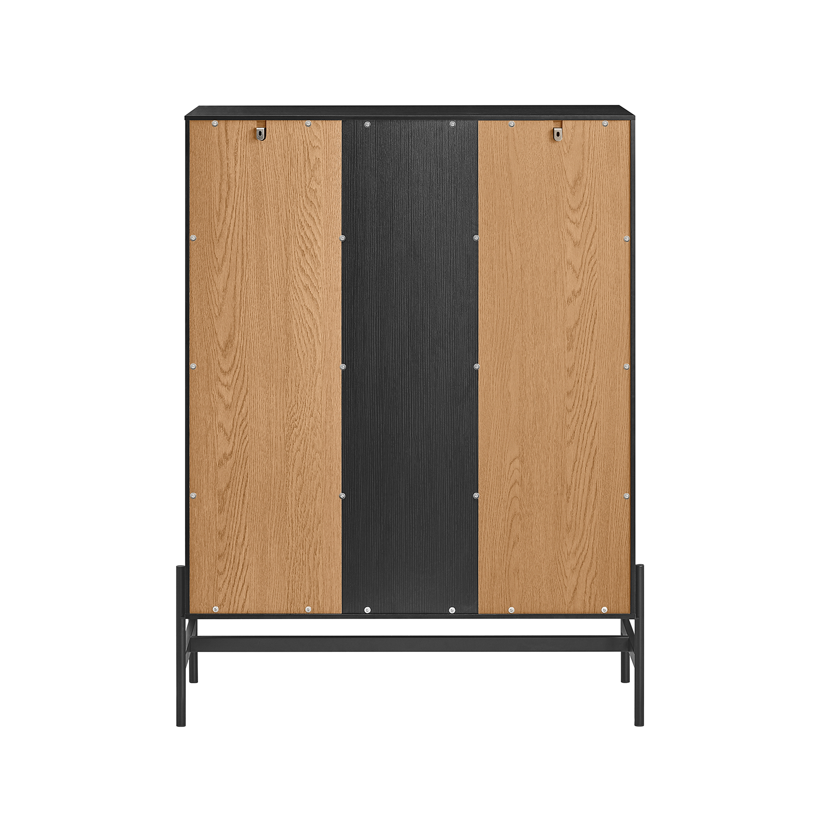 SoBuy Vitriinisenkin pöytäkaappi keittiökaappi HFSB04-SCH