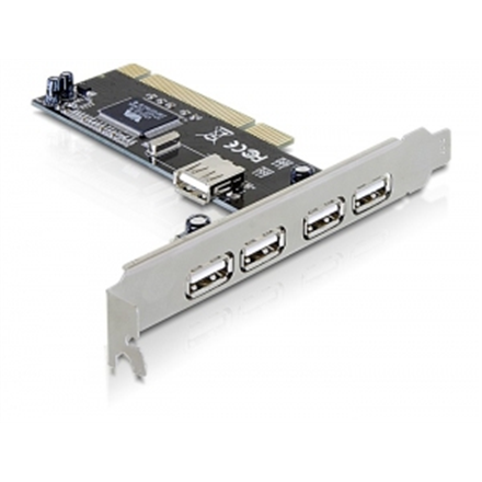 Logilink PCI USB 2.0 4+1x -liitäntäkortti