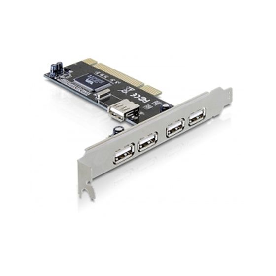 Logilink PCI USB 2.0 4+1x -liitäntäkortti