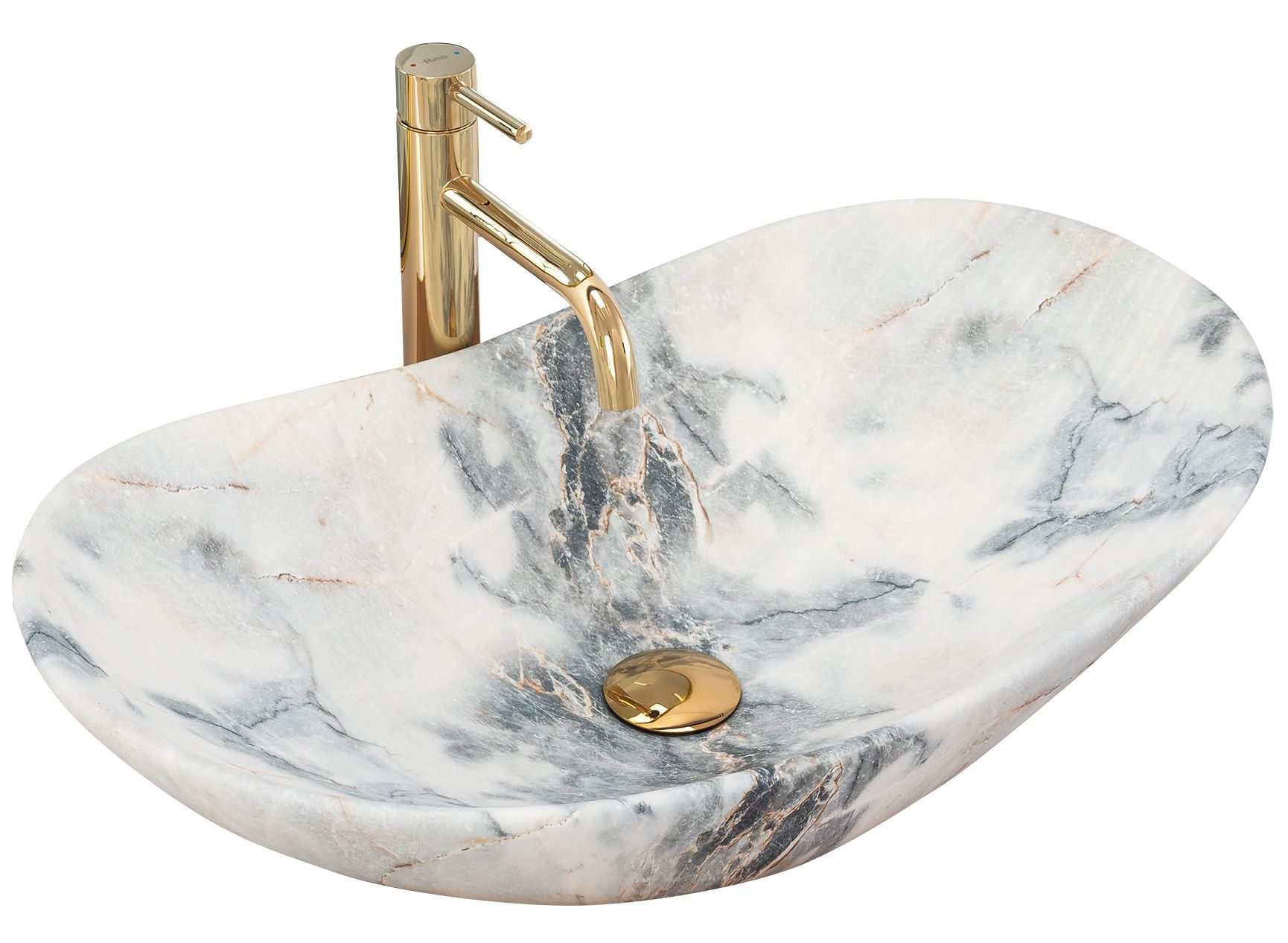 REA Malja-allas ROYAL granit matta, 100X36X16CM