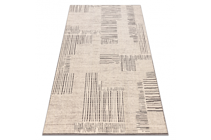 Matto Villa ANGEL 1222 / 52023 Linja beige / harmaa 80x150 cm