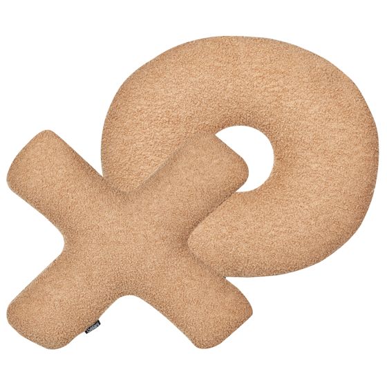 Koristetyynysetti 2 kpl HESPERIS buklee Vaaleanruskea Hillitty