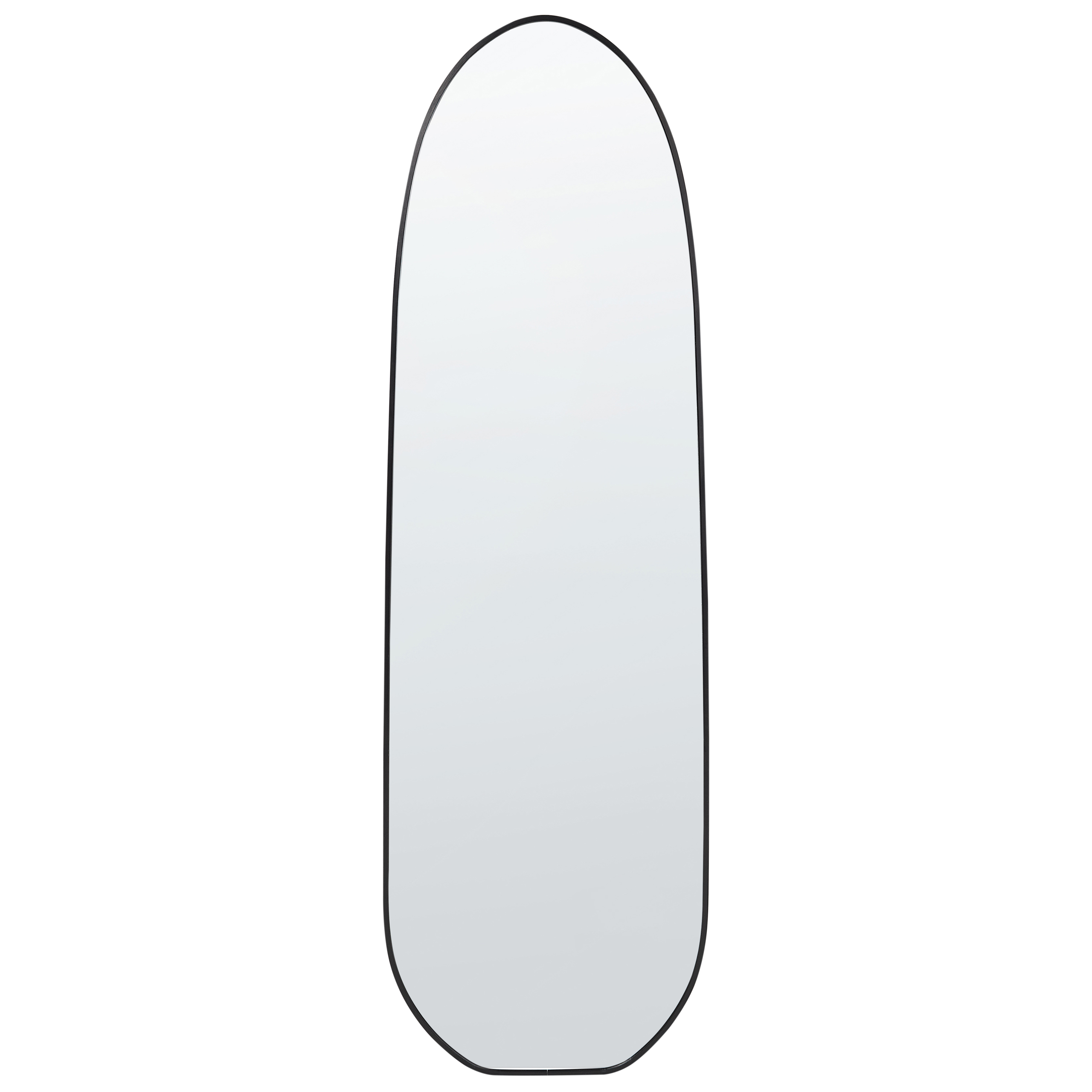 Seinäpeili DARNETS 45 cm 160 cm Metalli Musta