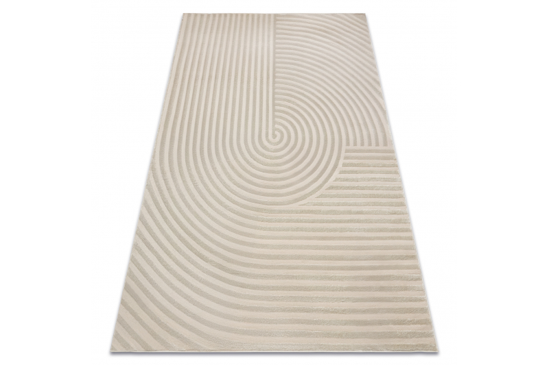 Matto BALANCE 1921 taupe - Geometrinen, rakenteellinen, glamour