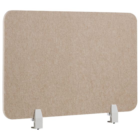Työpöydän väliseinä SPLIT 80 x 50 cm Beige