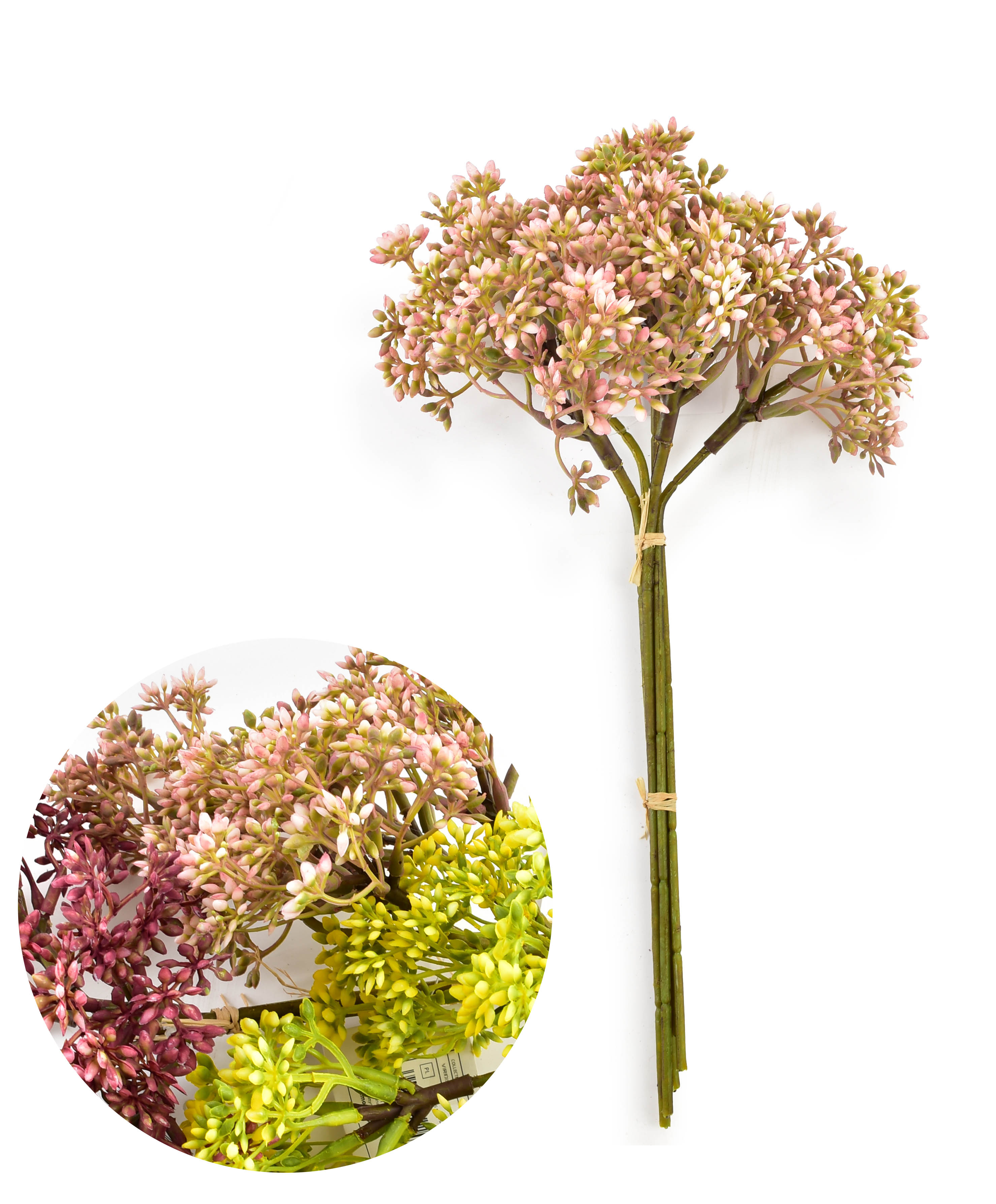 Keinokukka Prima VIRIDIS Gypsophila 30 cm valkoinen 6 kpl