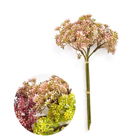Keinokukka Prima VIRIDIS Gypsophila 30 cm valkoinen 6 kpl