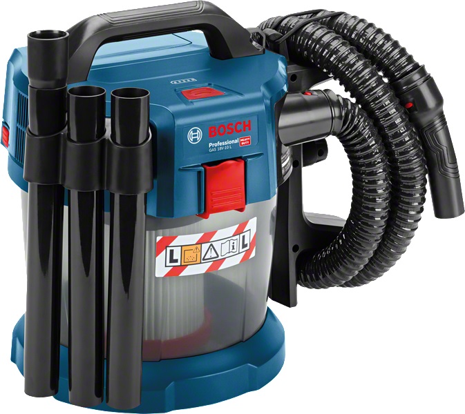 Bosch GAS 18V-10 L Professional -Akkumärkä-/kuivaimuri Runko