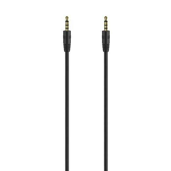 3,5 mm äänikaapeli 1 m musta