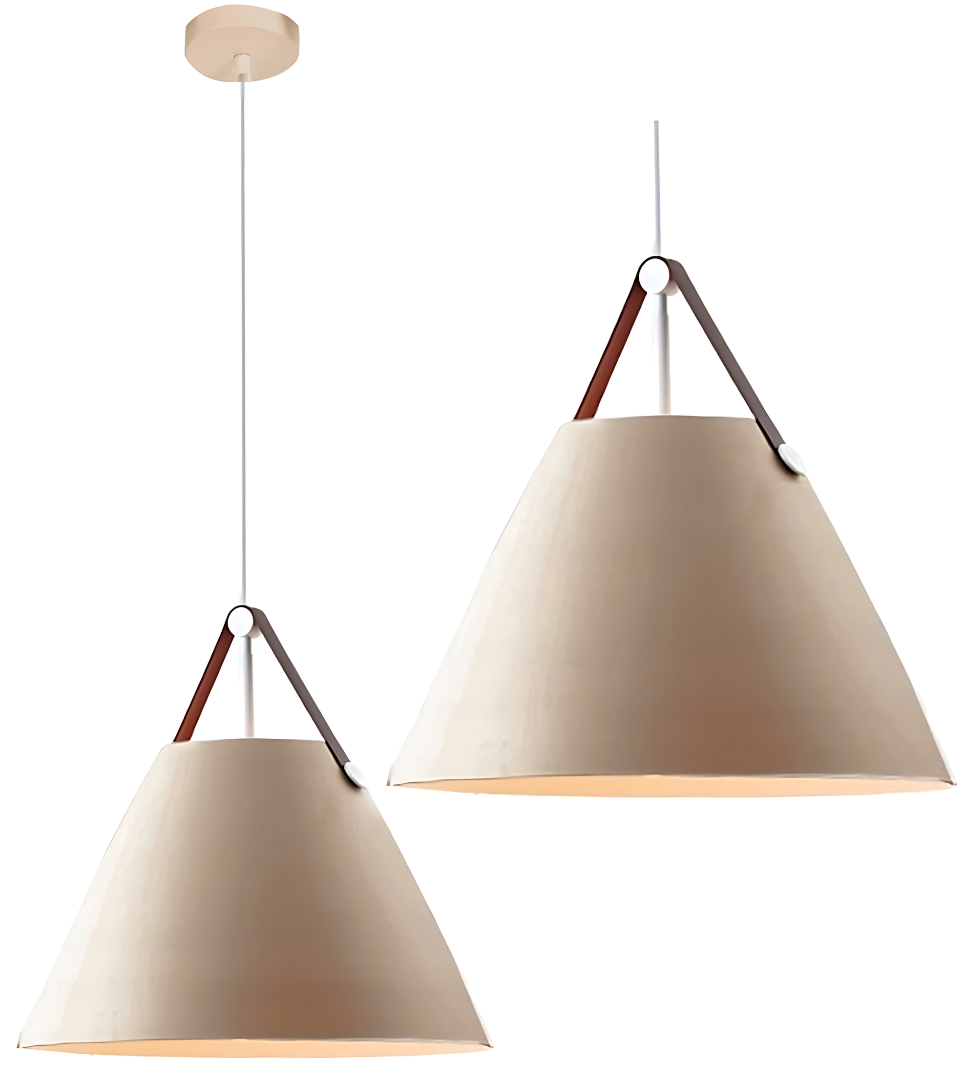 TOOLIGHT riippuva kattovalaisin APP159-1CP BUFFO beige, 90x27x105cm