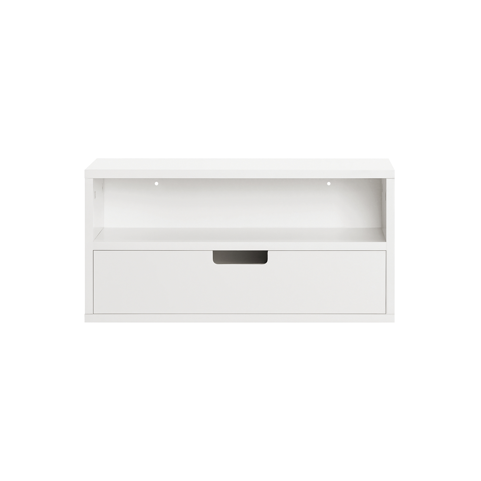 SoBuy Kestävän laatuinen yöpöytä lipasto NKD03-W