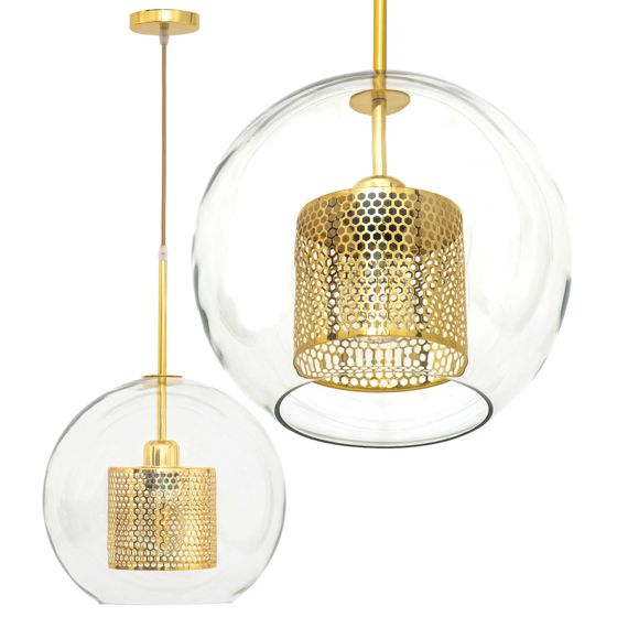 TOOLIGHT riippuva kattovalaisin APP556-1CP kulta, 50x30x60cm