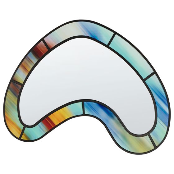 Seinäpeili BOUVRON 80 cm 60 cm Monivärinen